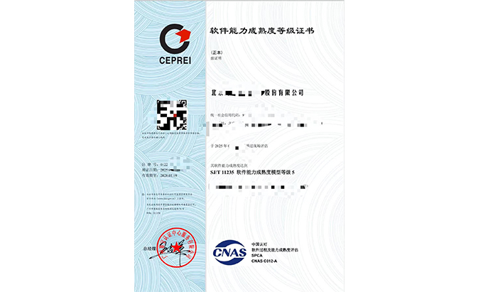 軟件過程能力及成熟度評估認(rèn)證咨詢（SPCA）